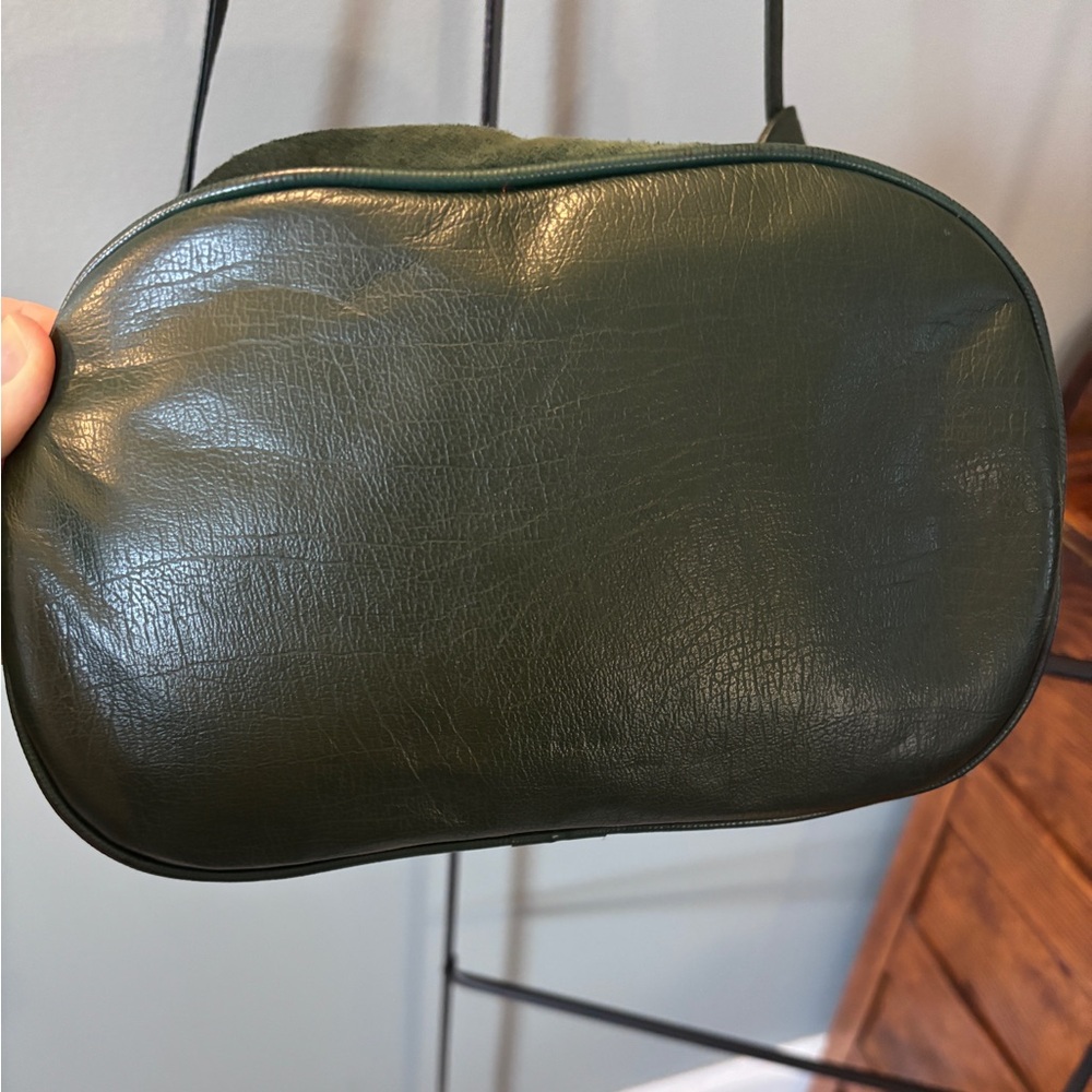Vintage Green Leather Purse by Samir Handbags - Picture 4 of 5